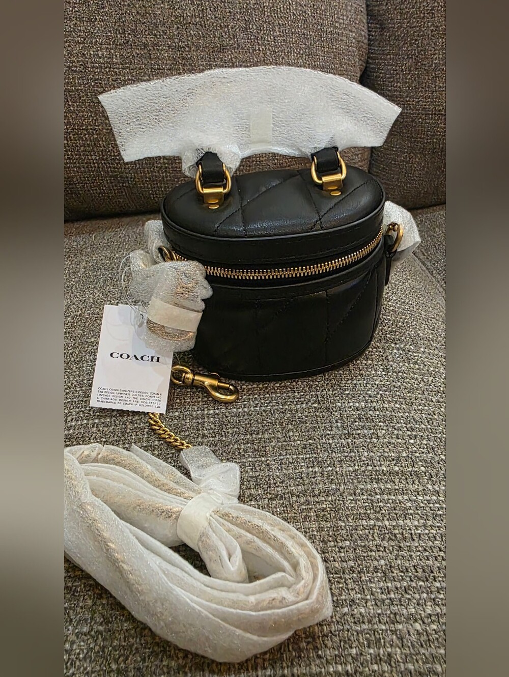 Coach Trail Crossbody Bag 12 With Pillow Quilting CU144